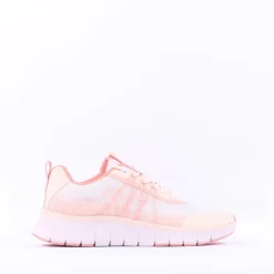 Women Tamaris Activa Laced Mesh Trainer - Peach