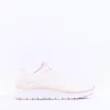 Women Tamaris Activa Lightweight Lace Trainer - White Pink