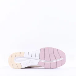 Women Tamaris Activa Lightweight Lace Trainer - White Pink