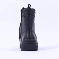 Women Caprice Agathe Waterproof Lace Zip Boot - Black