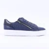 Women Marco Tozzi Ago Side Zip Trainer - Navy