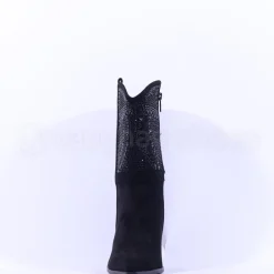 Women Una Healy Aint No Sunshine Mid Calf Boot - Black Sparkle