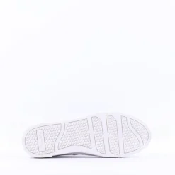Women Tamaris Alexia Platform Laced Trainer - White Silver