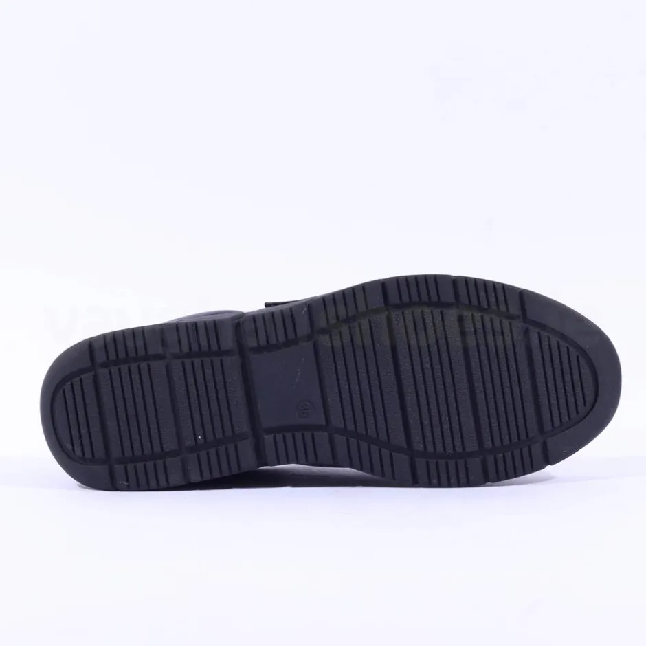 Women Caprice Allie Velcro Strap Comfort Shoe - Black Patent