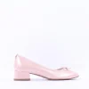 Women Tamaris Almira Bow Tie Block Heel Pump - Powder