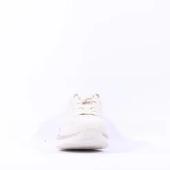 Women Tamaris Amelie Athleisure Wedge Trainer - Off White Gold