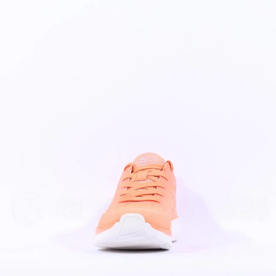 Women Tamaris Amelie Athleisure Wedge Trainer - Orange