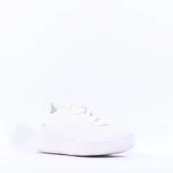 Women Tamaris Amelie Athleisure Wedge Trainer - Off White