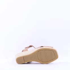 Women Wonders Anakena Espadrille Wedge - Mocha Leather