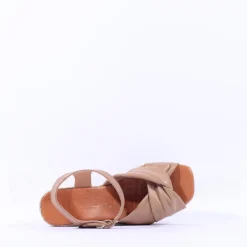 Women Wonders Anakena Espadrille Wedge - Mocha Leather
