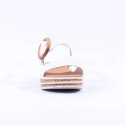 Women Gabor Andre Ring Buckle Layered Sandal - Latte Leather