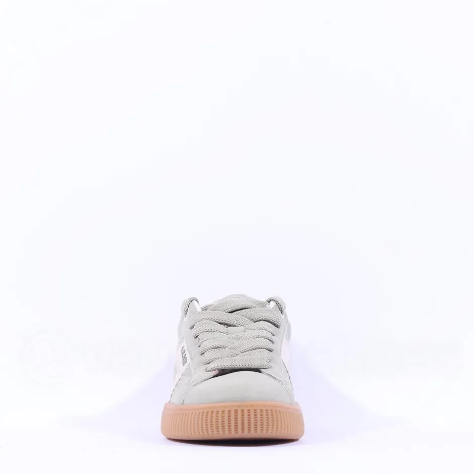 Women S.Oliver Anna Thick Lace Gumsole Trainer - Pistachio