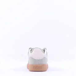 Women S.Oliver Anna Thick Lace Gumsole Trainer - Pistachio