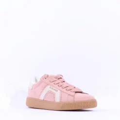 Women S.Oliver Anna Thick Lace Gumsole Trainer - Rose