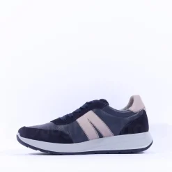 Ara Men Ara Matteo Laced Casual Trainer - Navy Grey