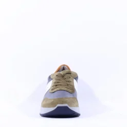 Ara Men Ara Matteo Laced Casual Trainer - Khaki Combi