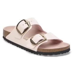 Women Birkenstock Arizona Big Buckle Highshine - Light Rose