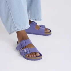 Women Birkenstock Arizona Big Buckle Highshine - Purple Dusk Tonal