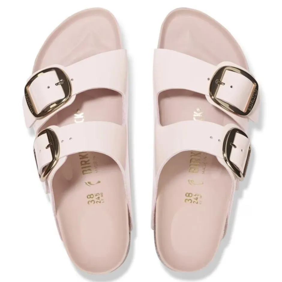 Women Birkenstock Arizona Big Buckle Highshine - Light Rose