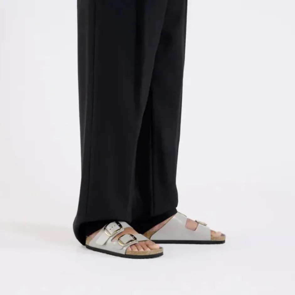Women Birkenstock Arizona Big Buckle Patent - Stone Coin