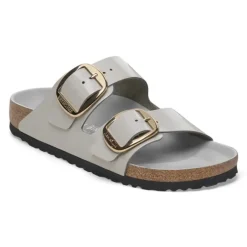 Women Birkenstock Arizona Big Buckle Patent - Stone Coin