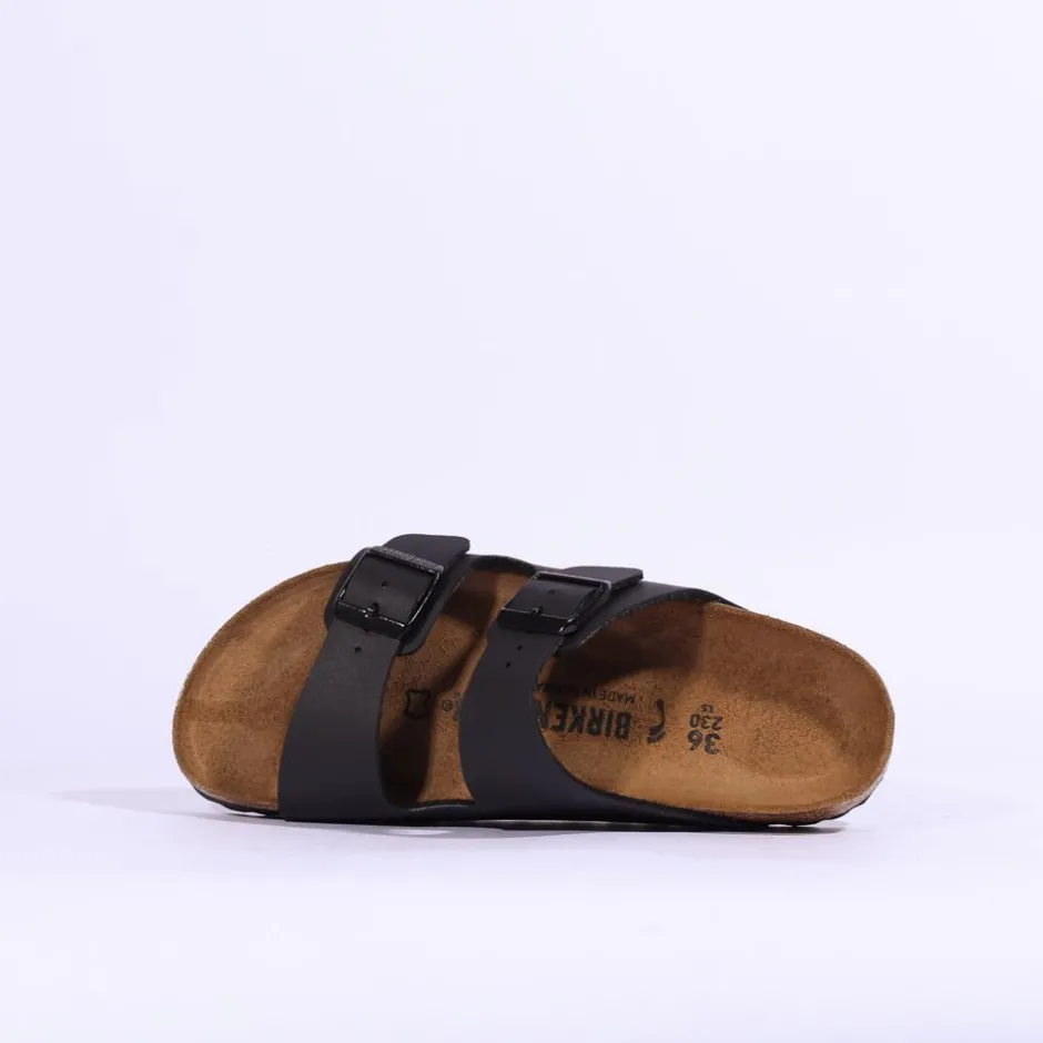 Women Birkenstock Arizona Birko-Flor - Black