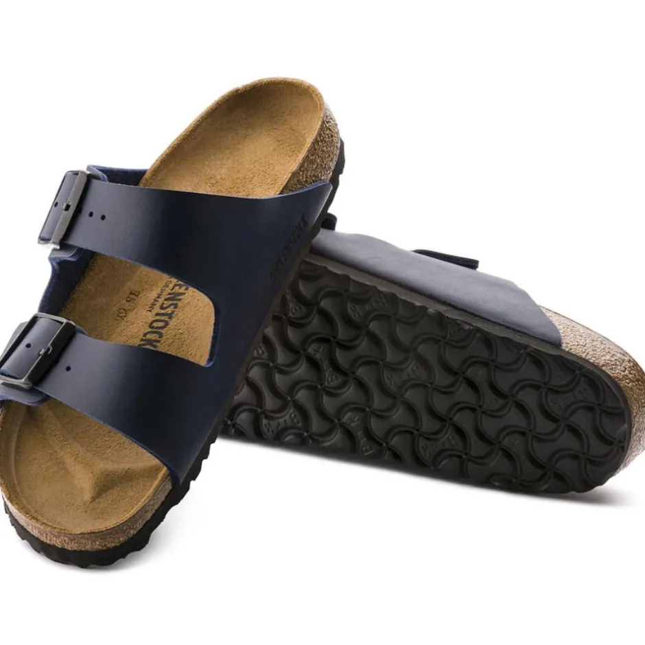Birkenstock Men Arizona Birko-Flor - Blue