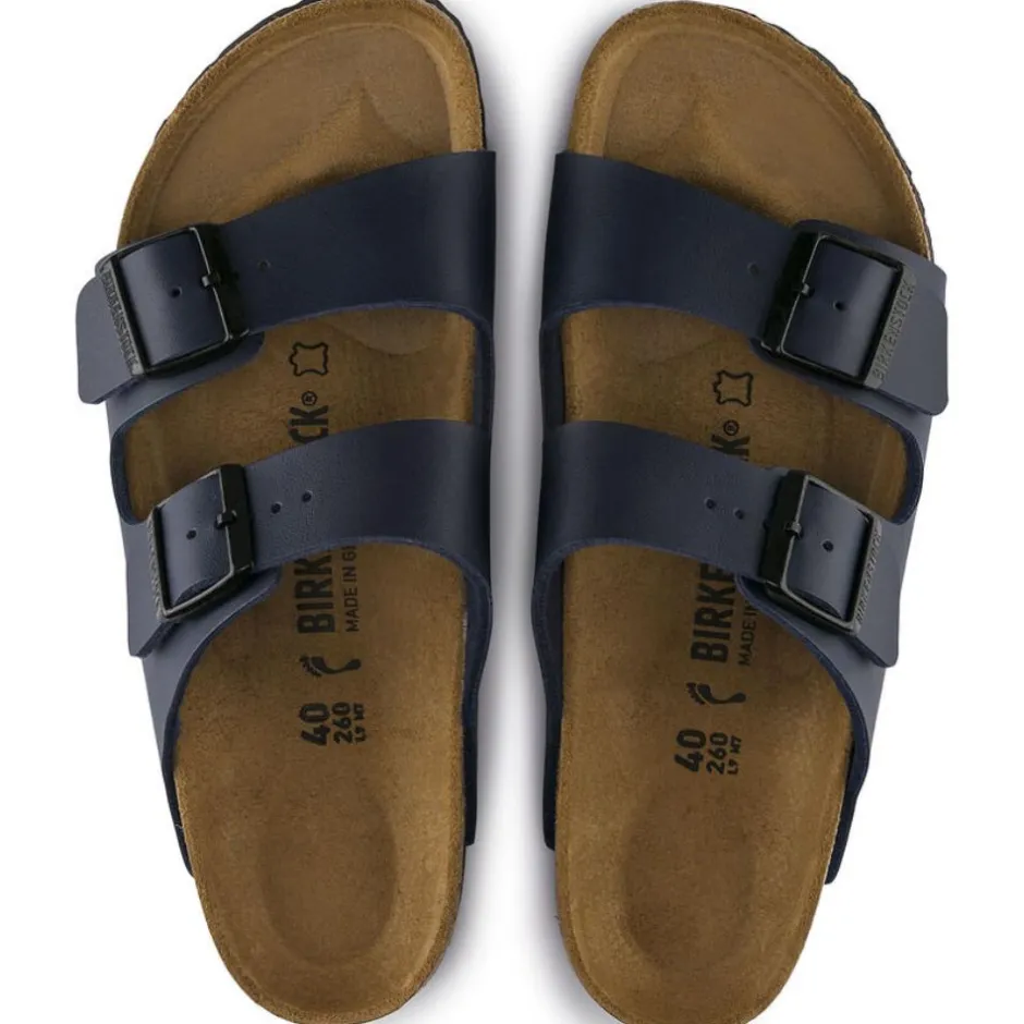 Birkenstock Men Arizona Birko-Flor - Blue
