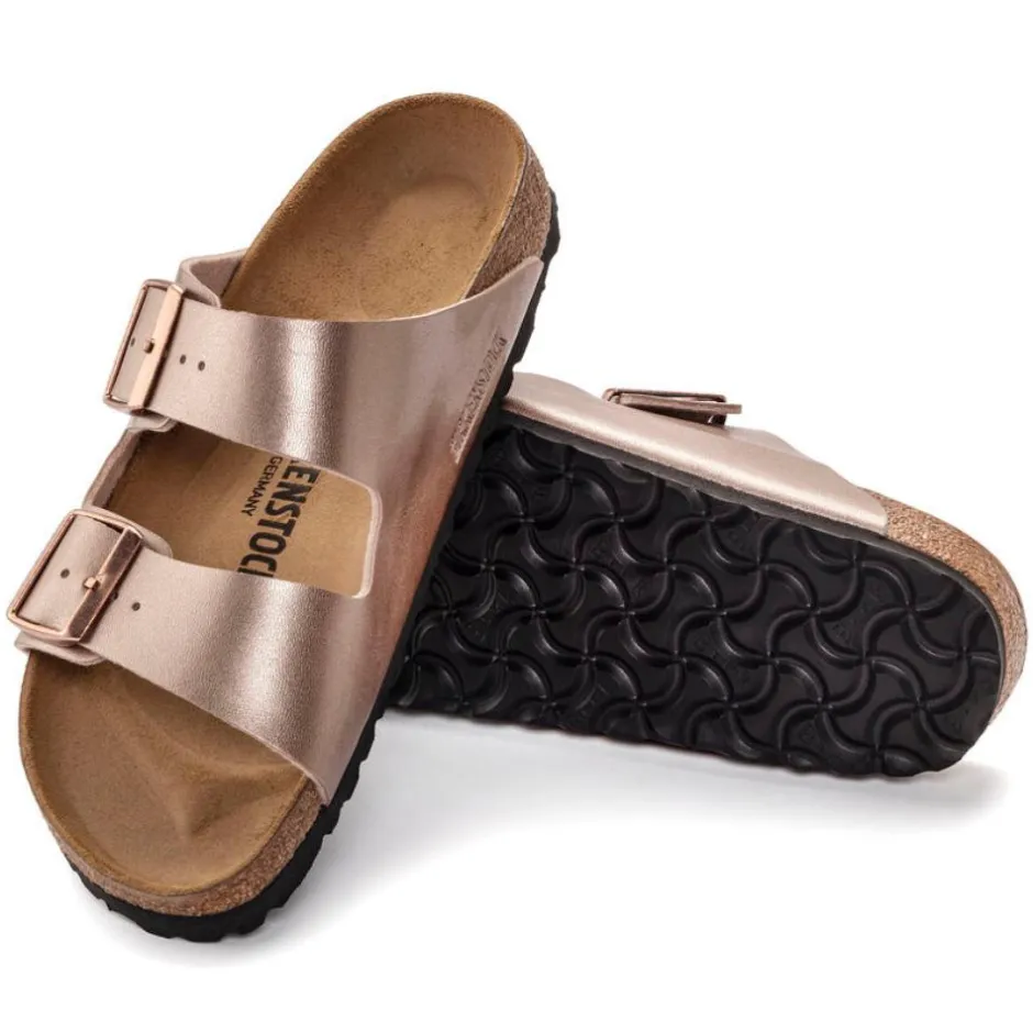 Women Birkenstock Arizona Birko-Flor - Copper