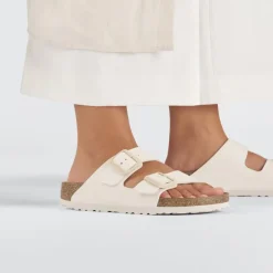 Women Birkenstock Arizona Birko-Flor - Eggshell