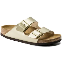 Women Birkenstock Arizona Birko-Flor - Gold