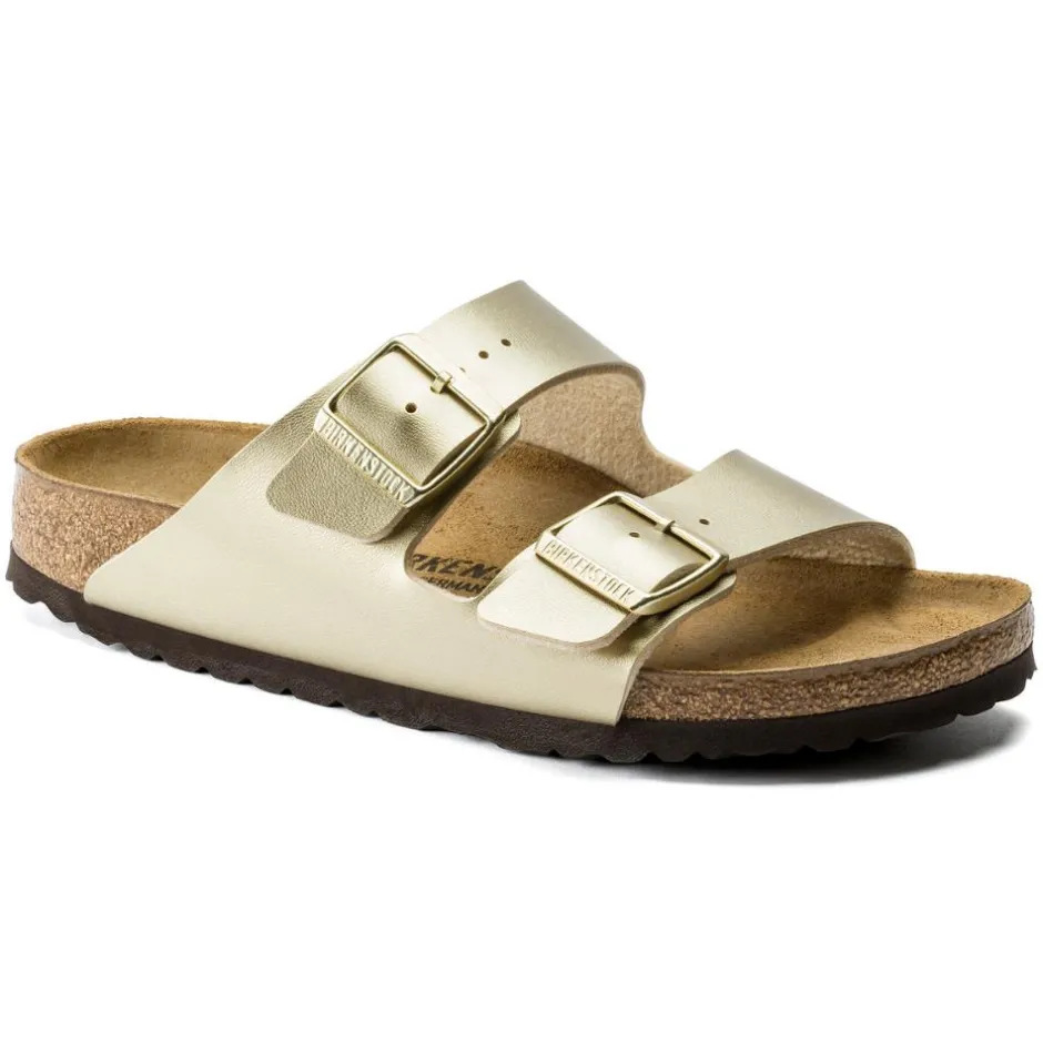Women Birkenstock Arizona Birko-Flor - Gold