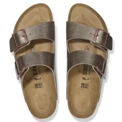 Women Birkenstock Arizona Birko-Flor - Graceful Taupe
