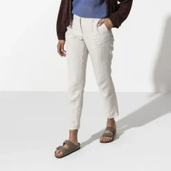 Women Birkenstock Arizona Birko-Flor - Nubuck Mocha