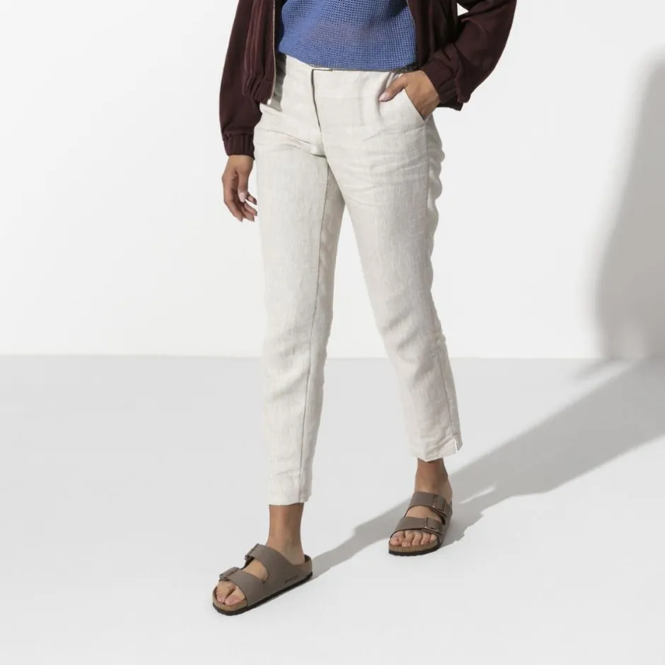 Women Birkenstock Arizona Birko-Flor - Nubuck Mocha