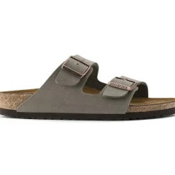 Birkenstock Men Arizona Birko-Flor - Nubuck Stone