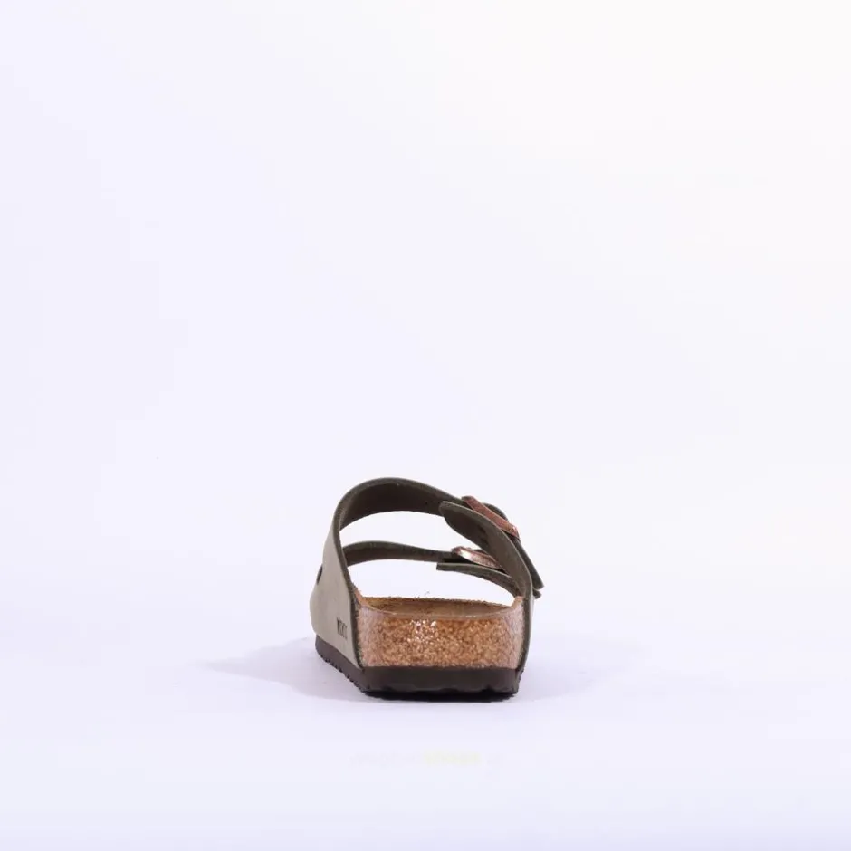 Women Birkenstock Arizona Birko-Flor - Nubuck Stone