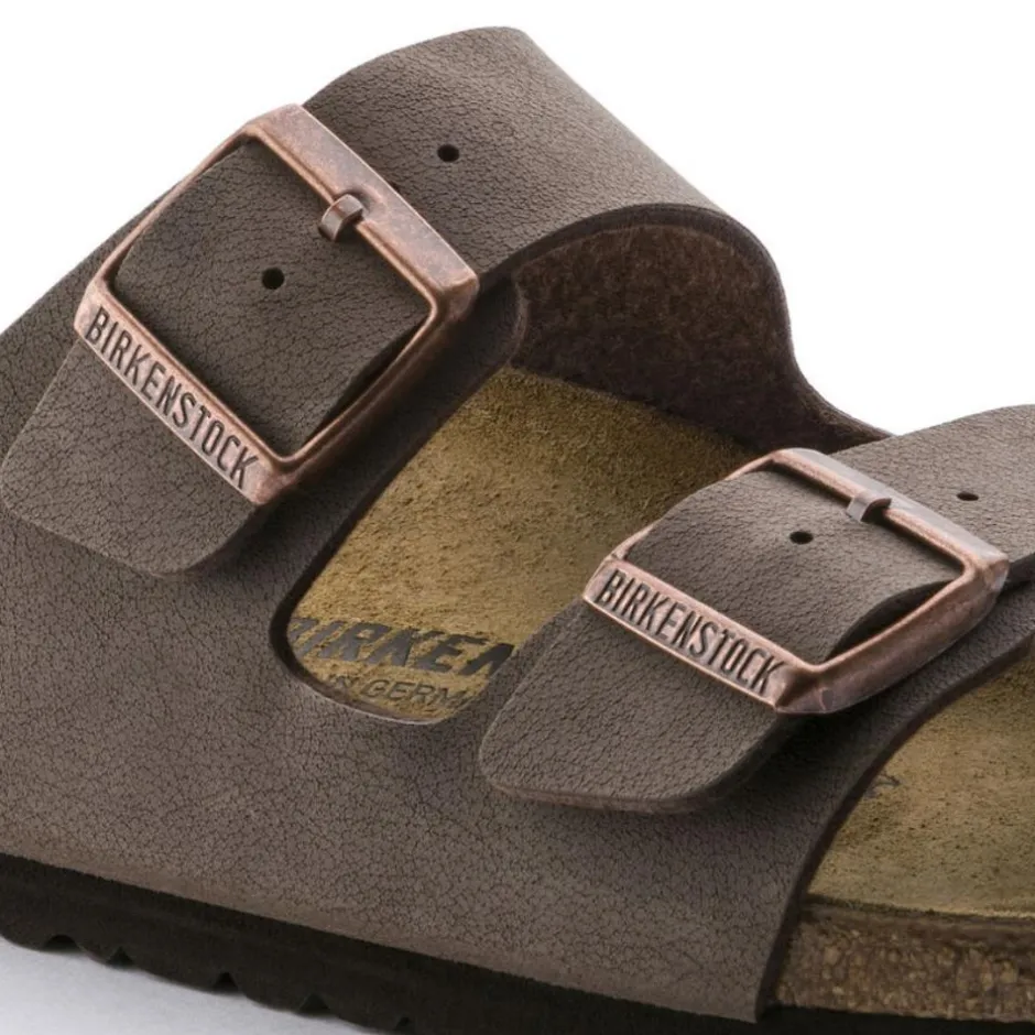 Women Birkenstock Arizona Birko-Flor - Nubuck Mocha