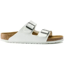 Women Birkenstock Arizona Birko-Flor - White