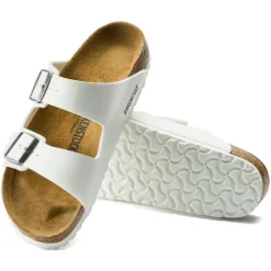 Women Birkenstock Arizona Birko-Flor - White