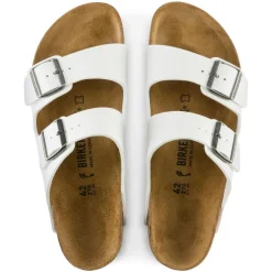 Women Birkenstock Arizona Birko-Flor - White