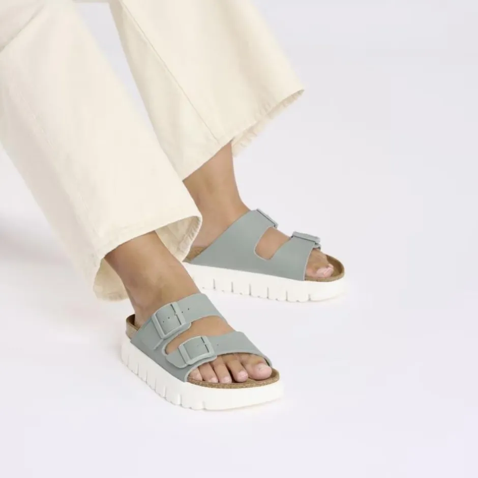 Women Birkenstock Arizona Chunky Birko-Flor - Pure Sage