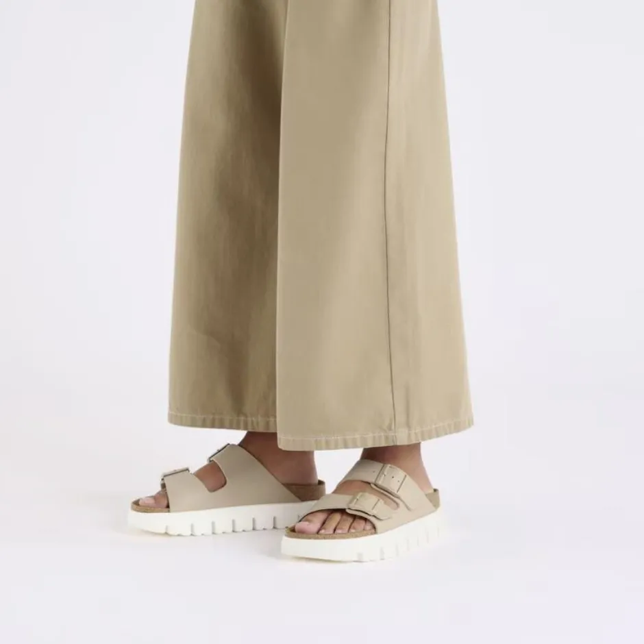 Women Birkenstock Arizona Chunky Birko-Flor - Sandcastle
