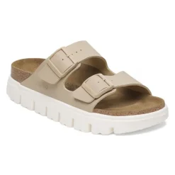 Women Birkenstock Arizona Chunky Birko-Flor - Sandcastle