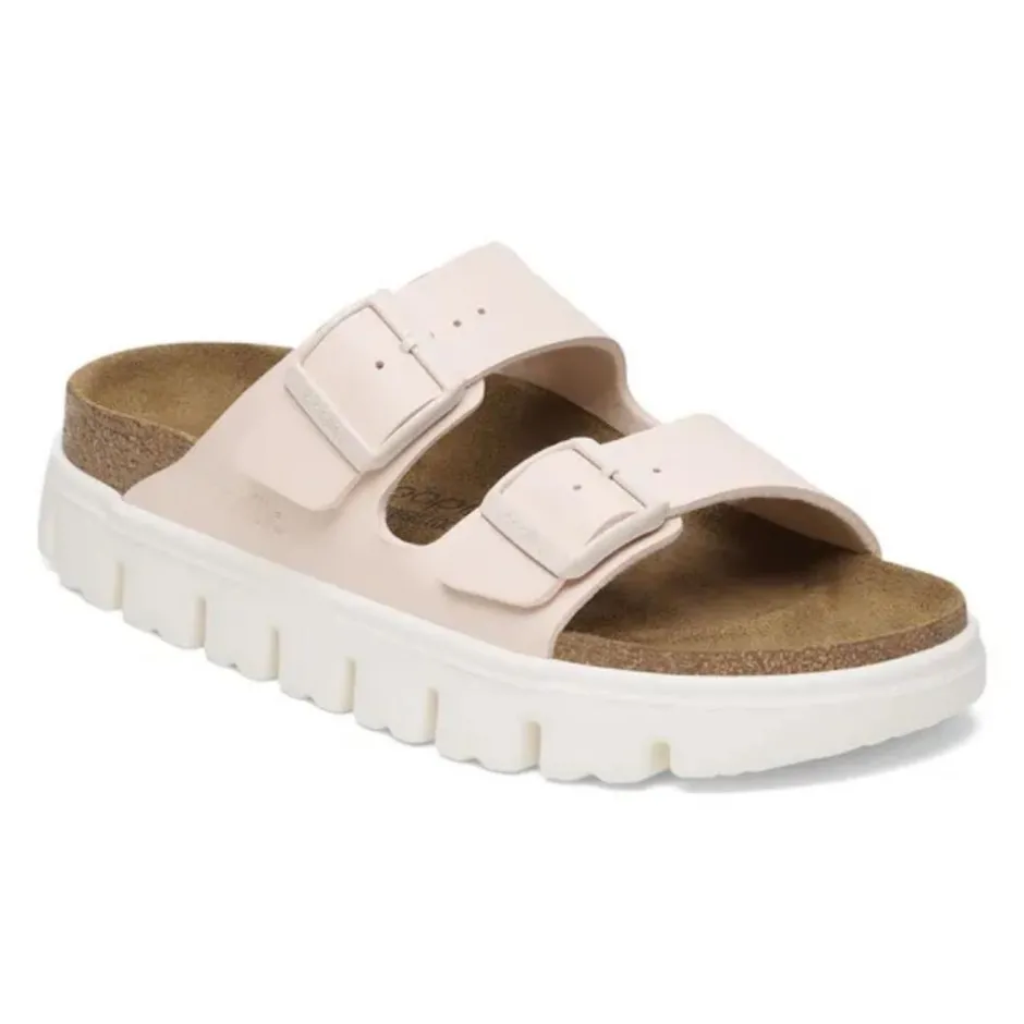 Women Birkenstock Arizona Chunky Birko-Flor - Light Rose