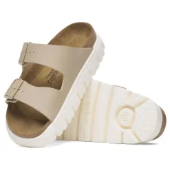 Women Birkenstock Arizona Chunky Birko-Flor - Sandcastle