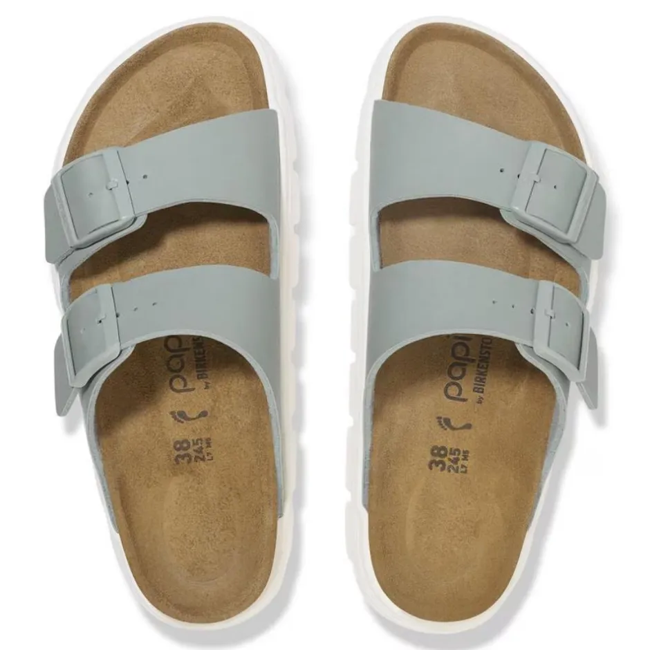 Women Birkenstock Arizona Chunky Birko-Flor - Pure Sage