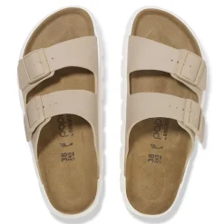 Women Birkenstock Arizona Chunky Birko-Flor - Sandcastle