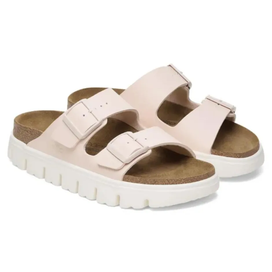 Women Birkenstock Arizona Chunky Birko-Flor - Light Rose