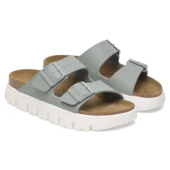 Women Birkenstock Arizona Chunky Birko-Flor - Pure Sage